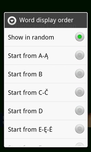Flashcards Lithuanian Words截图8