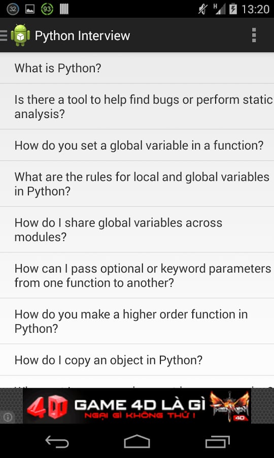 Python Interview questio...截图3