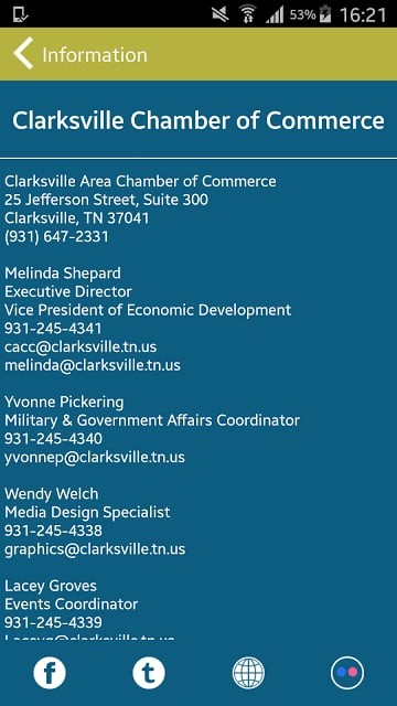 Clarksville Area Chamber截图2