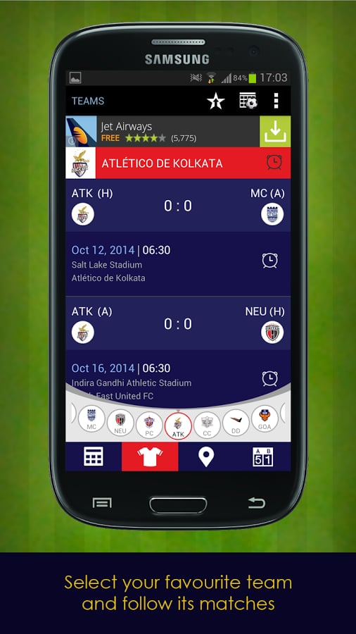 ISL – Fixtures and Scores截图7