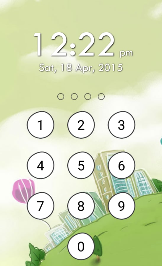 Happy Tree Lock Screen截图3