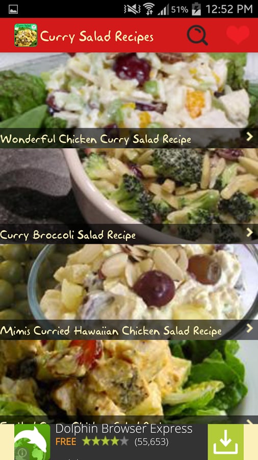 Curry Salad Recipes截图7