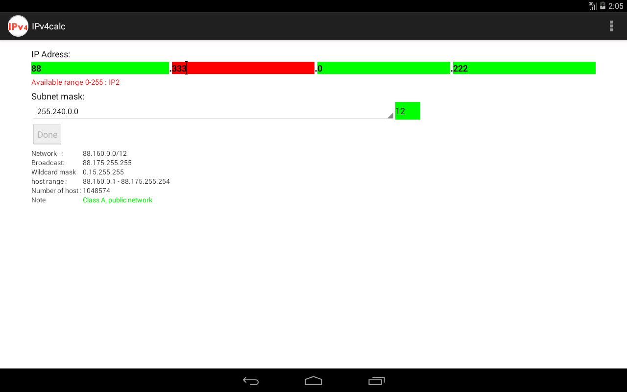 IP Kalkulator截图6