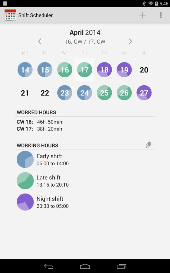 Shift Scheduler截图6