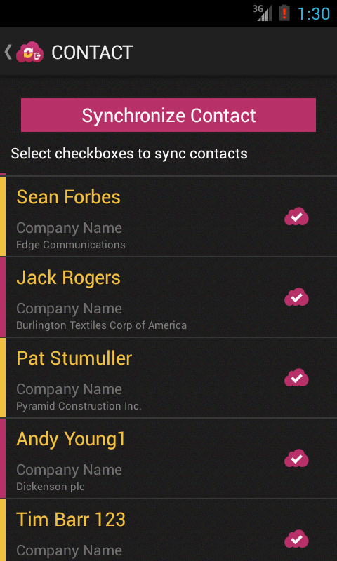 BV Contact Sync for salesforce截图7