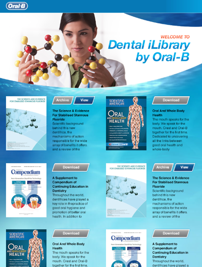 Dental iLibrary - by Oral-B截图1