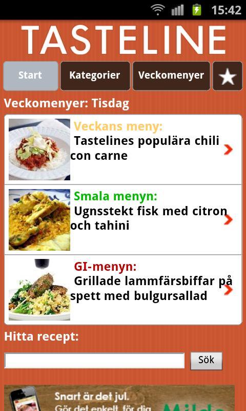 Tasteline Recept截图1