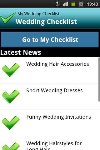 Wedding Checklist截图1