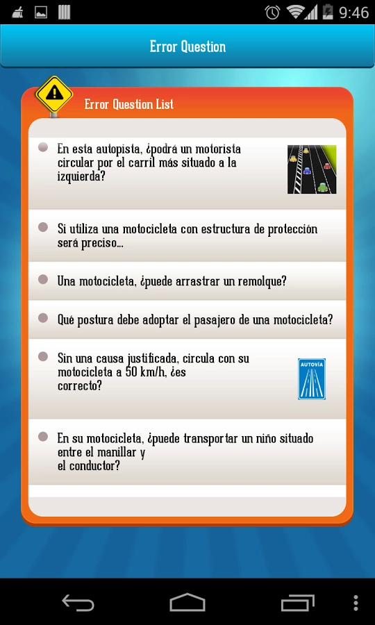 Triviauto Autoescuela截图5