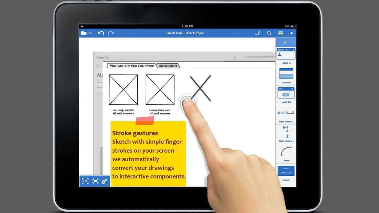 Mockups.me Wireframes - lite截图1