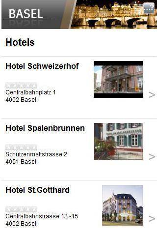 Cityguide Basel截图3