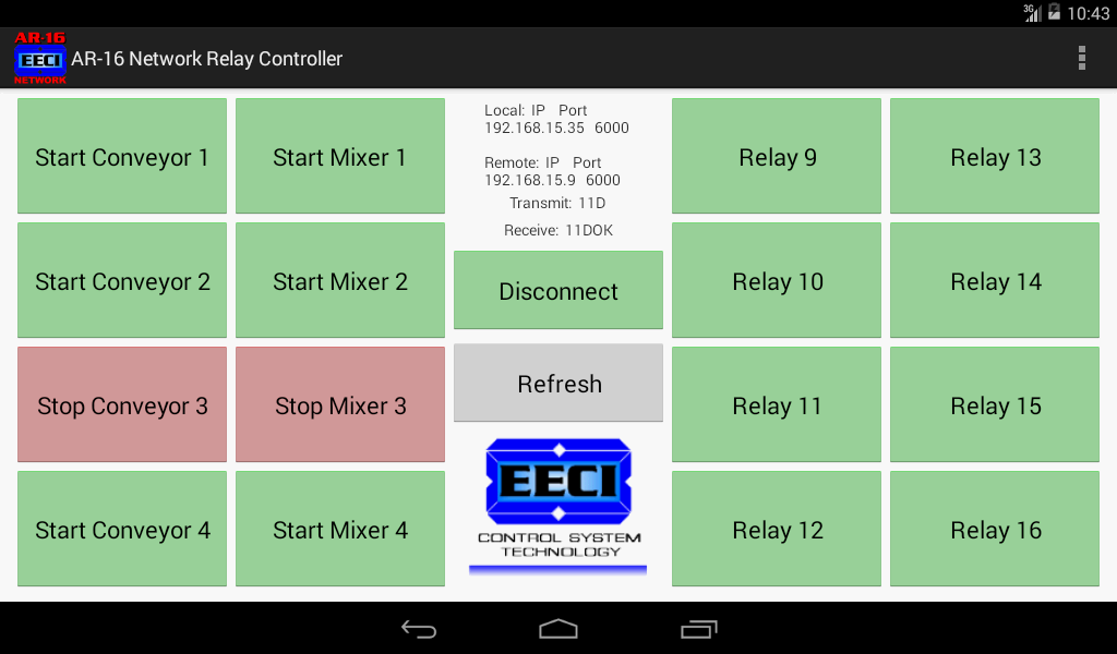 AR-16 Network Relay Controller截图4