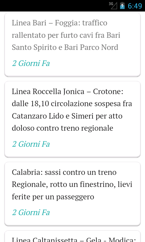 Treni Italia Notizie截图4