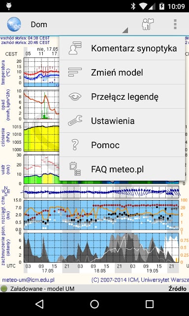 Meteo - czytnik meteo.pl截图1