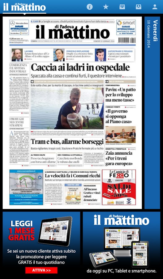 Il Mattino di Padova截图4