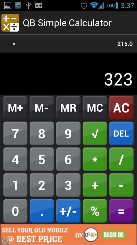 QB Simple Calculator截图2