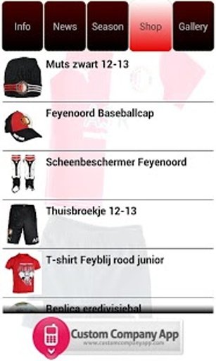 Example Feyenoord App截图3