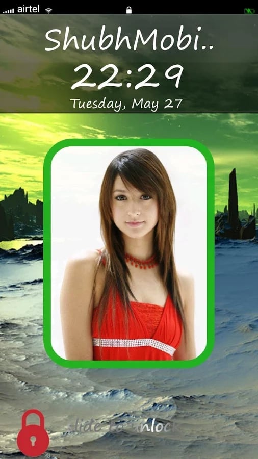 My Name lockscreen截图1