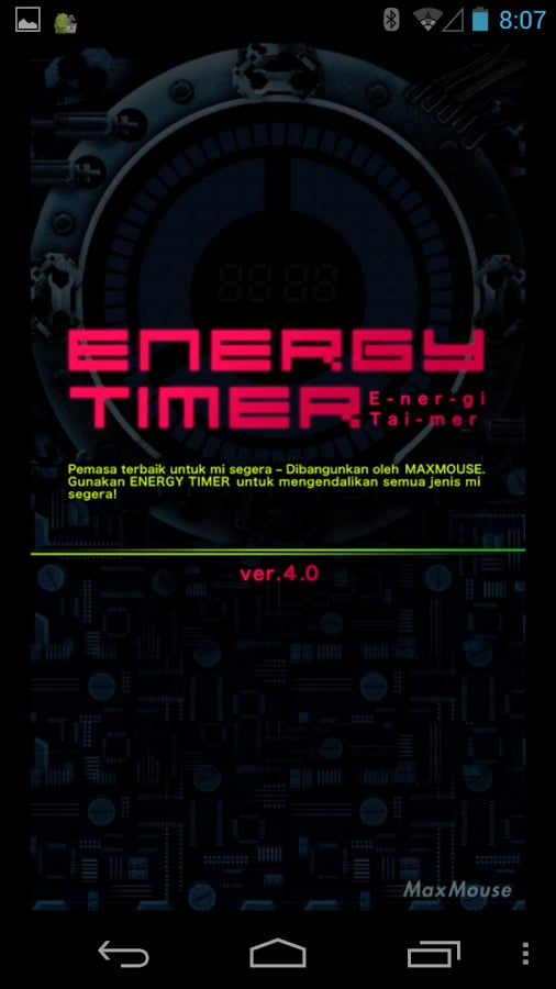 Energy Timer(Malay/Engli...截图1