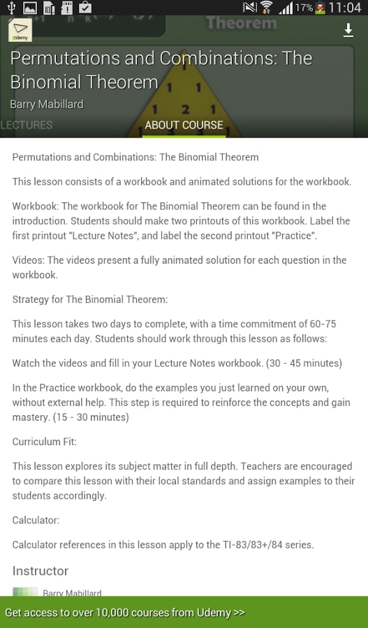 Binomial Theorem Tutoria...截图7