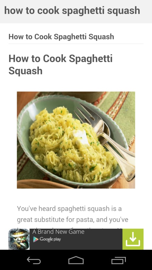 How to cook spaghetti sq...截图3