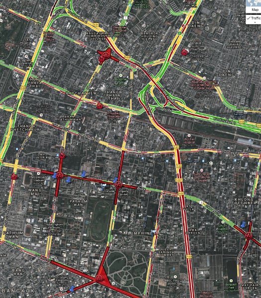 Bangkok Shutdown for TRA...截图2