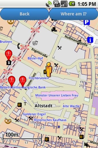 Freiburg Amenities Map截图3