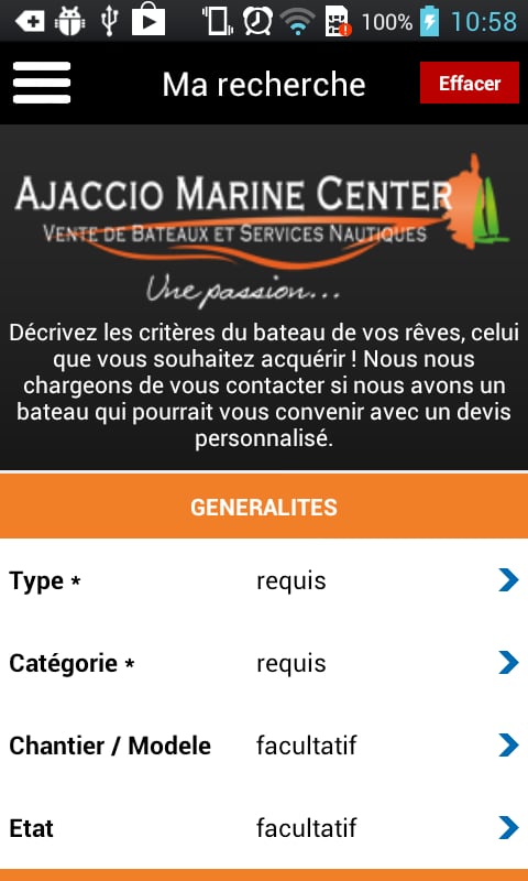 Ajaccio Marine Center截图1