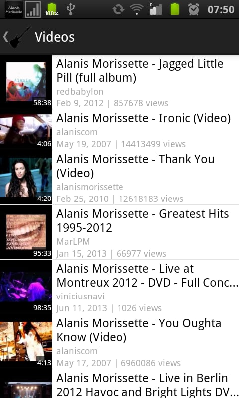 Alanis Morissette Fan截图11