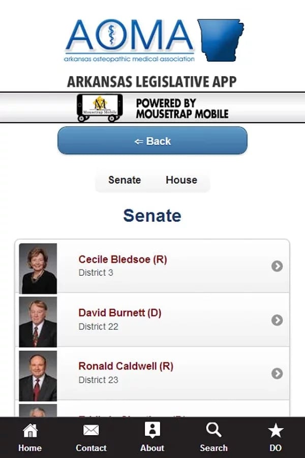 AOMA Arkansas Legislativ...截图1