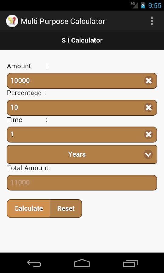 Multi Purpose Calculator截图1