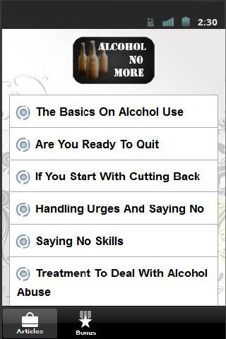 Alcohol No More - FREE截图2