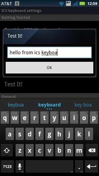 French for ICS Keyboard截图