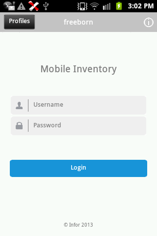 Infor Lawson Mobile Inventory截图1