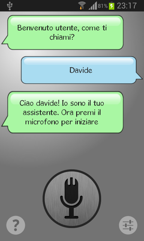 Voice Assistant (Italiano)截图1