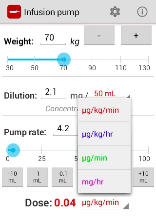 Infusion pump截图2