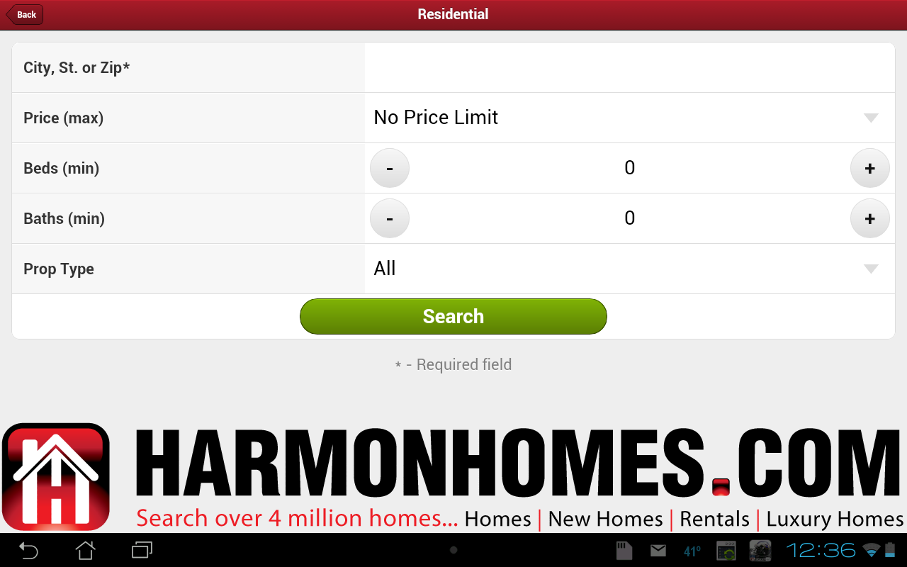 HarmonHomes Real Estate Search截图2