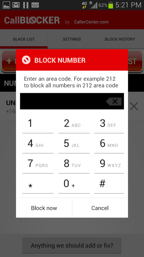 Call blocker, block calls free截图2