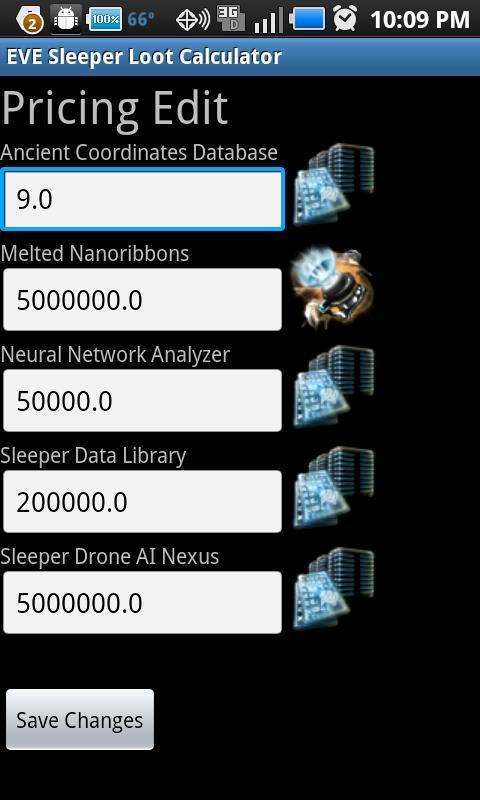 EVE Sleeper Loot Calculator截图2