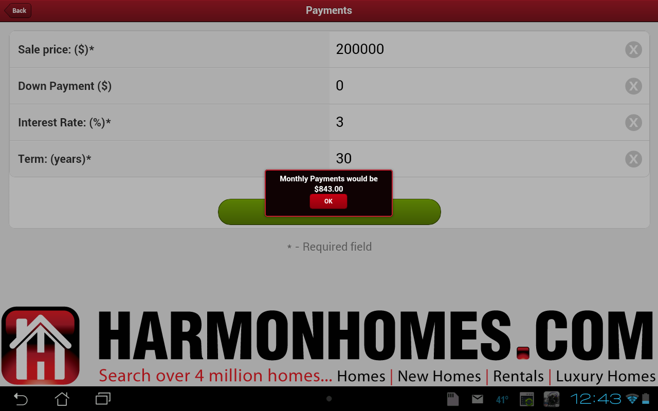 HarmonHomes Real Estate Search截图7