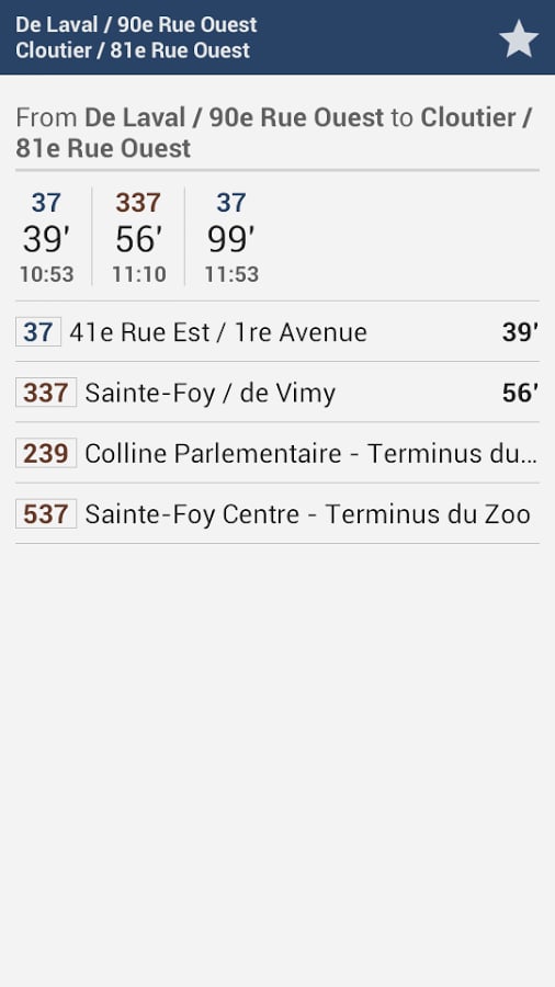 Transit Quebec截图2