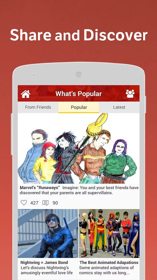 Comics Amino for Marvel ...截图1