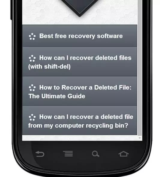 Recover Deleted File Tri...截图1