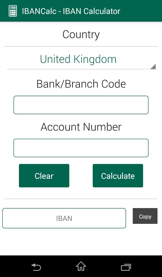 IBAN Calc截图3