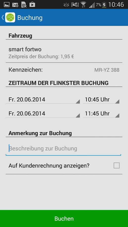 einfach mobil Carsharing截图1