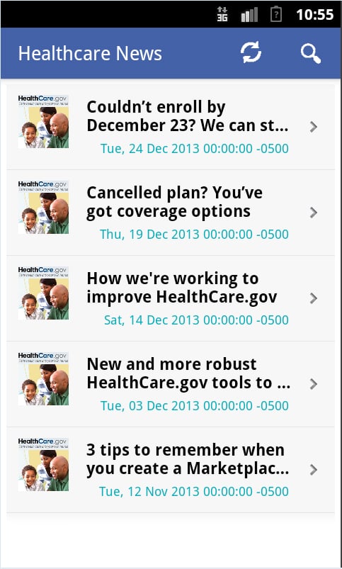 HealthCare.gov Updates截图1