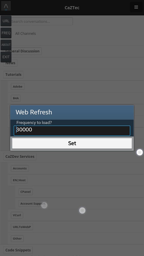 hcaz : Web Refresh截图2