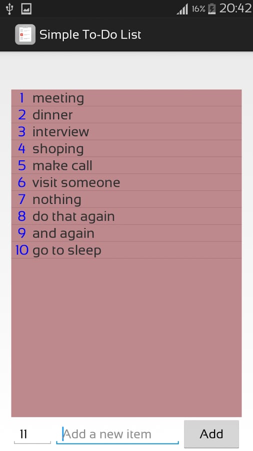 Simple To-Do-List截图11