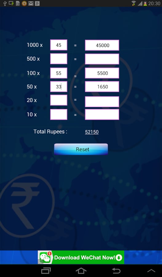 Currency Count截图3