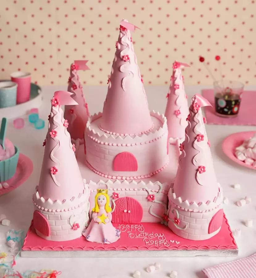 Princess Castle Make Cak...截图7